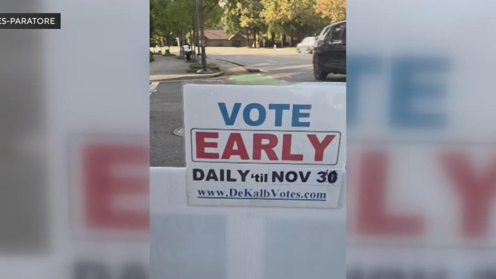 Incorrect early voting signs in Decatur raise voter concerns — Suwanee Community news